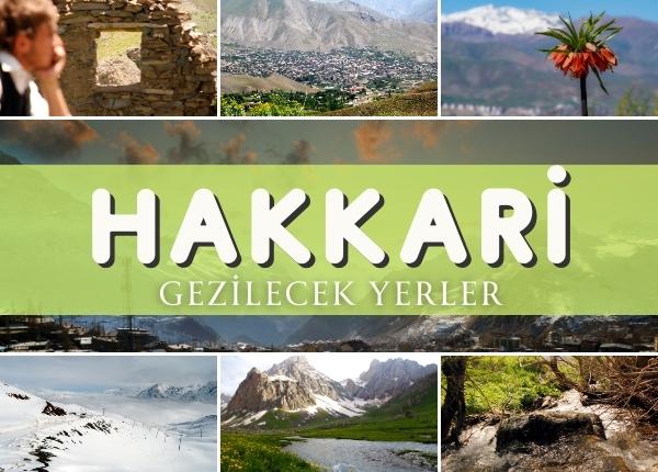 Hakkari gezilecek yerler