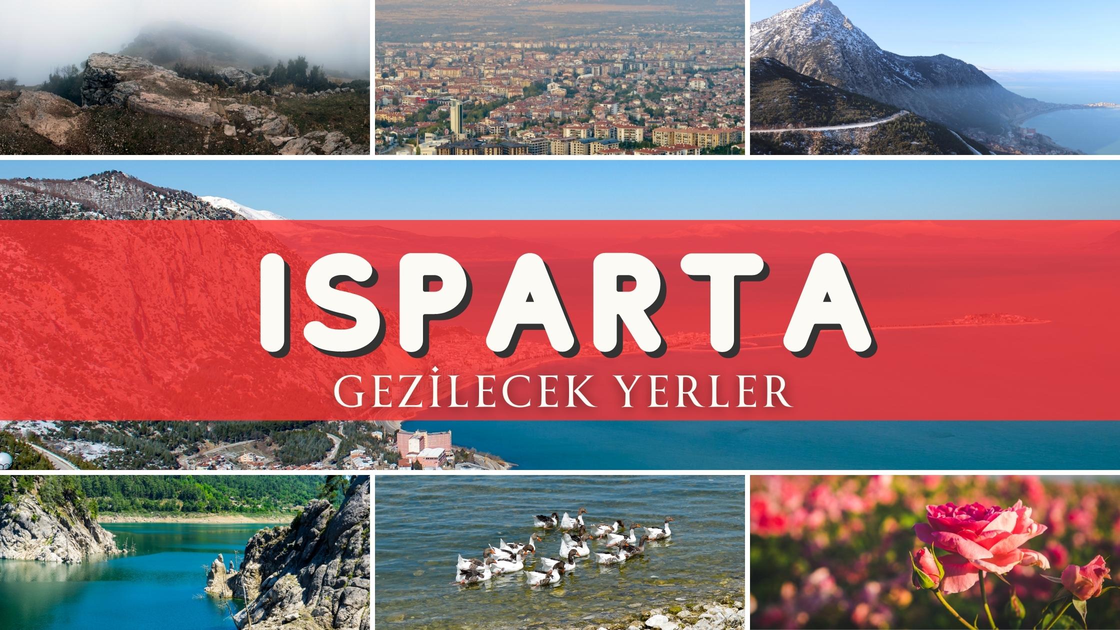 isparta gezilecek yerler